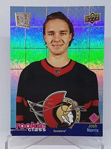 2020-21 Upper Deck Extended Series Rookie Class Josh Norris Senators RC38