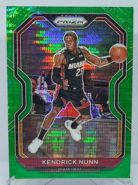 2020-21 Panini Prizm Green Pulsar Prizm Kendrick Nunn Heat 08/25 #213