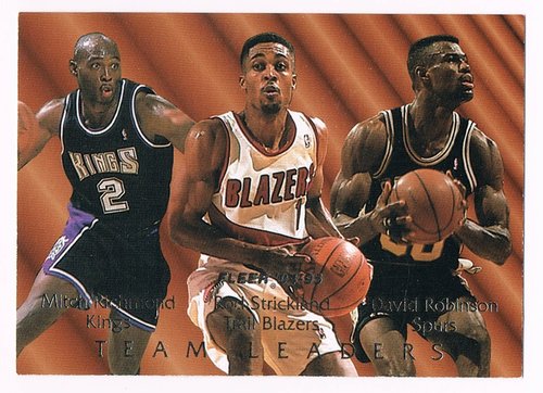 9 Card Lot 1995 Fleer Team Leaders Set 1-9