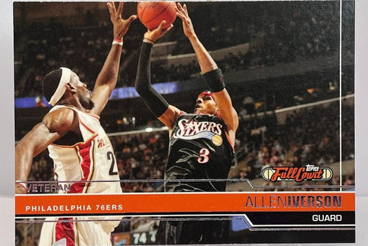 2005-06 Topps Full Court Breakdown Allen Iverson w. LeBron James #45