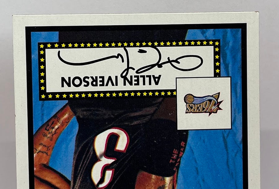 2006 Topps 1952 Style Inscription Allen Iverson 76ers #112