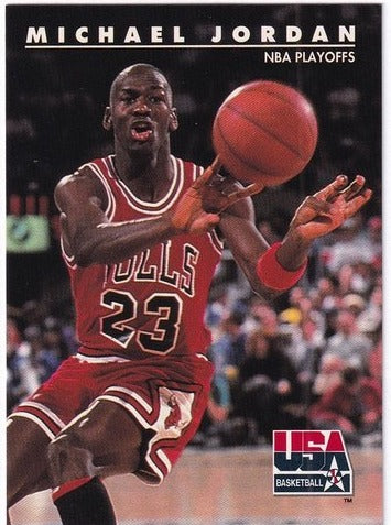 1992 Skybox USA Michael Jordan Chicago Bulls #42