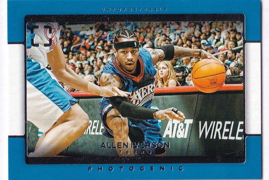 2021-22 Panini Photogenic Allen Iverson Philadelphia 76ers #17