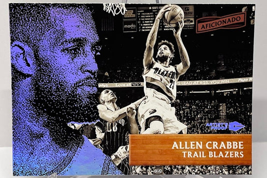 2016-17 Panin Aficionado Press Proof Allen Crabbe Portland #83