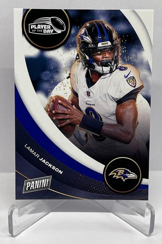 2024 Panini Player of the Day Lamar Jackson Baltimore Ravens #22