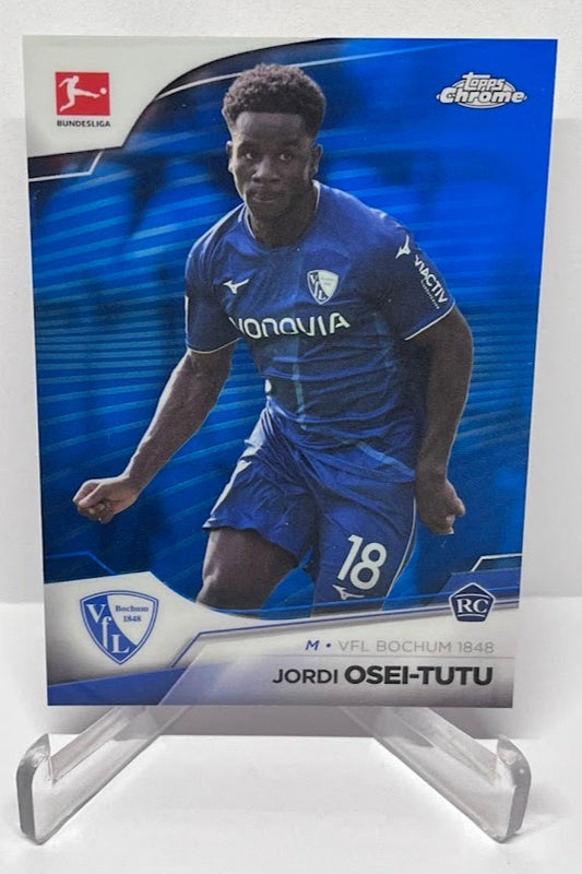 2022-23 Topps Chrome RC Jordi Osei-Tutu VFL Bochum 049/180 #15