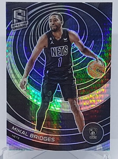 2022-23 Panini Spectra Asia Prizm Mikal Bridges Brooklyn Nets #3