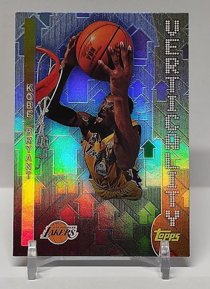 2002-03 Topps Verticality Gold Rainbow Foil Kobe Bryant Lakers *2