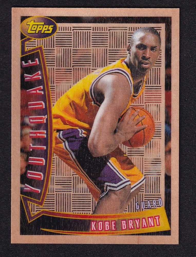 1996-97 Topps Youthquake RC Kobe Bryant Lakers *2