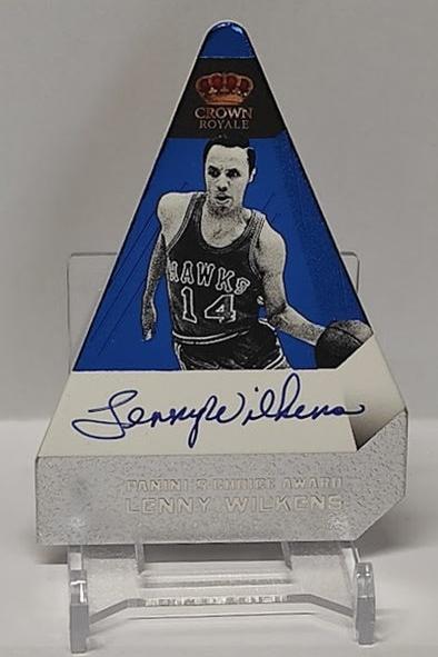 2011 Panini Crown Royale Choice Award Auto Lenny Wilkens 19/20 *2