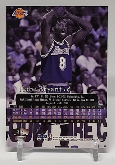 1998-99 Flair Showcase Power Kobe Bryant Lakers *2