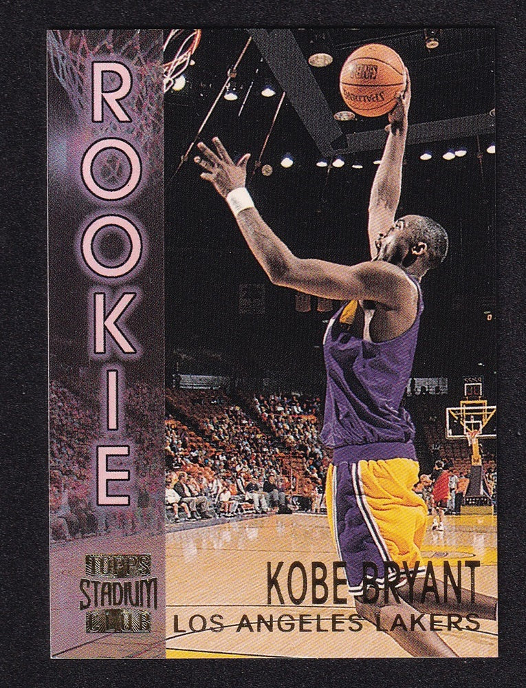 1996-97 Topps Stadium Club Rookie RC Kobe Bryant Lakers #R9 *2