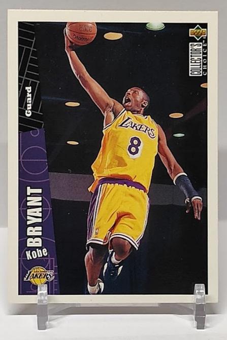 1996-97 Upper Deck Collectors Choice RC Kobe Bryant Lakers #267 *2