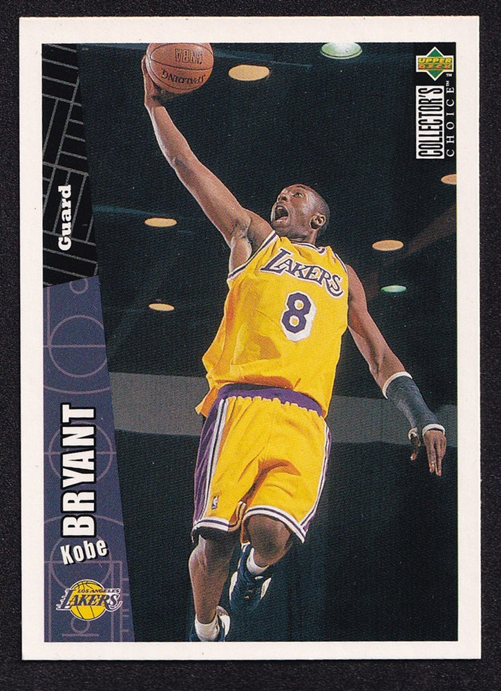 1996-97 Upper Deck Collectors Choice RC Kobe Bryant Lakers #267 *2