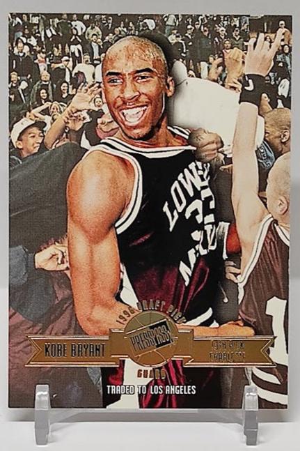 1996 Press Pass Draft Picks Gold RC Kobe Bryant #13 *2