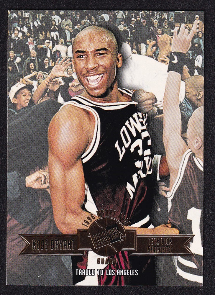 1996 Press Pass Draft Picks Gold RC Kobe Bryant #13 *2