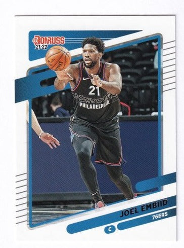 2021-22 Panini Donruss Joel Embiid 76ers #1