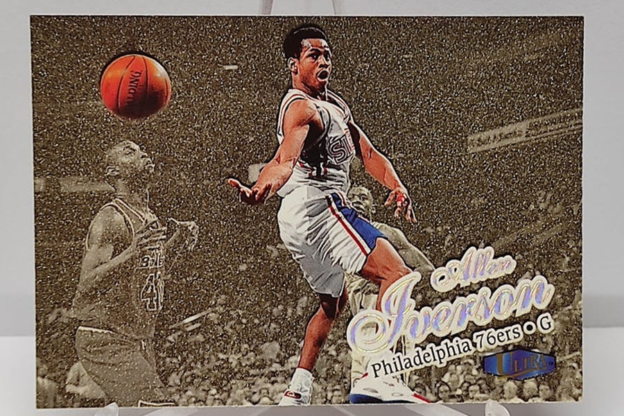 1997-98 Fleer Gold Medallion Allen Iverson 76ers #107