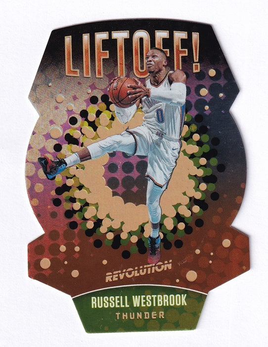 2017-18 Panini Revolution Liftoff Russell Westbrook Thunder #9