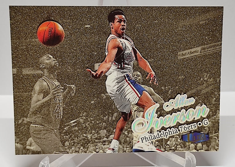 1997-98 Fleer Gold Medallion Allen Iverson 76ers #107
