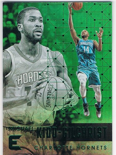 2017-18 Panini Essentials GREEN Michael Kidd-Gilchrist Hornets #176