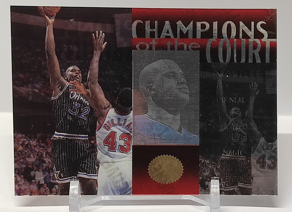 1995-96 Upper Deck Champions on the Court Shaquille O'Neal *2