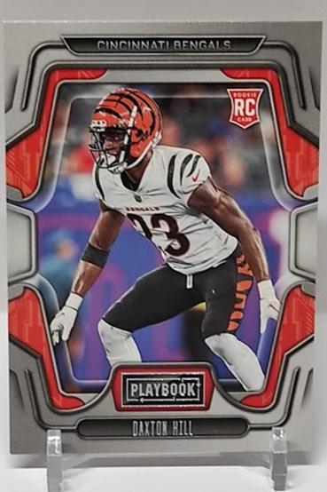 2022 Panini Playbook RC Daxton Hill Bengals #191