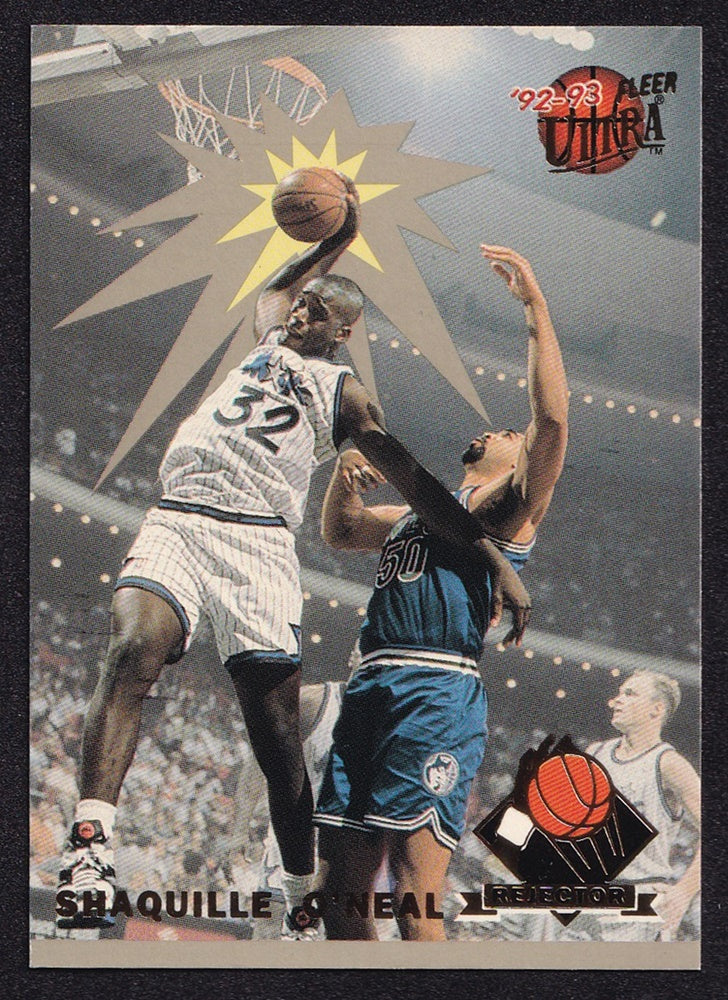 1992-93 Fleer Ultra Rejector RC Shaquille O'Neal Orlando #4 *2