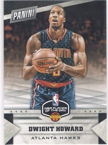 2017 Panini Player of the Day Dwight Howard Hawks #10