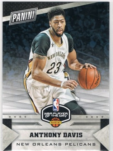 2017 Panini Player of the Day Anthony Davis Pelicans #22