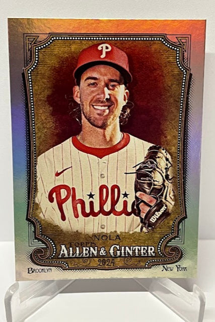 2024 Topps Allen & Ginter Aaron Nola Phillies #334