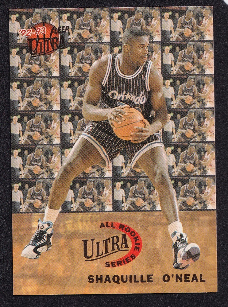 1992-93 Fleer Ultra All Rookie RC Shaquille O'Neal Orlando #7 *2