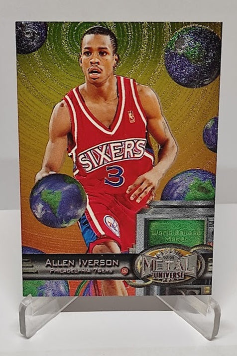 1997-98 Skybox Metal Universe Allen Iverson Philadelphia 76ers #20