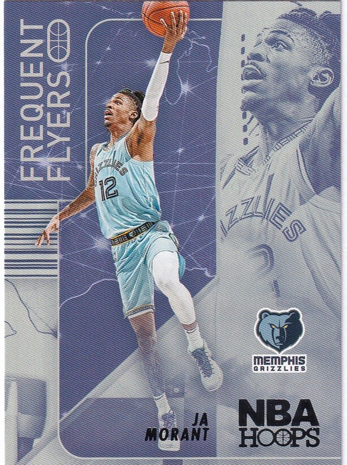 2022-23 Panini Hoops Frequent Flyers Ja Morant Grizzlies #5