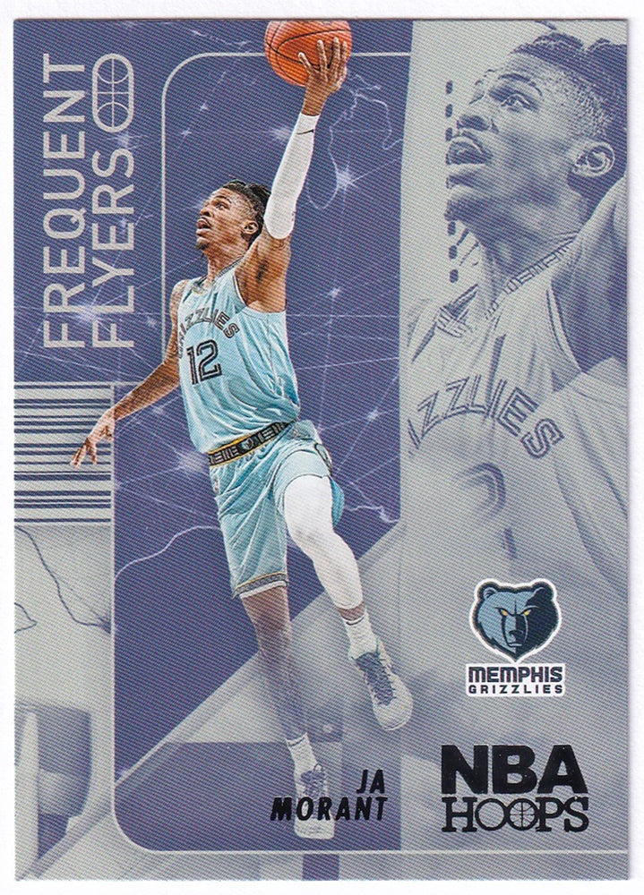 2022-23 Panini Hoops Frequent Flyers Ja Morant Grizzlies #5