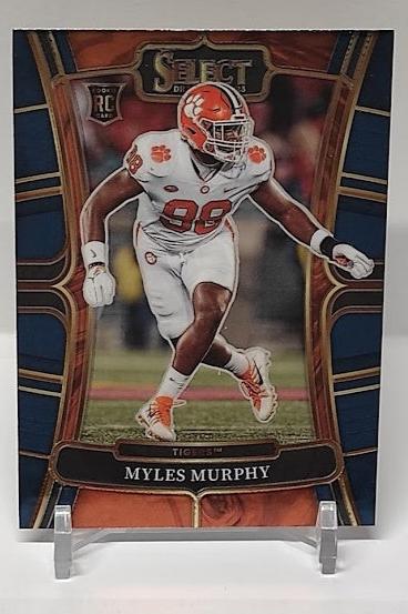 2023 Panini Select Draft Picks RC Myles Murphy Clemson #11 *1