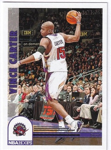 2022-23 Panini Hoops Tribute Vince Carter Raptors #300