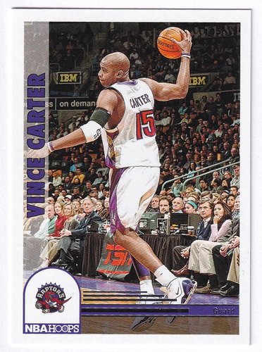 2022-23 Panini Hoops Tribute Vince Carter Raptors #300