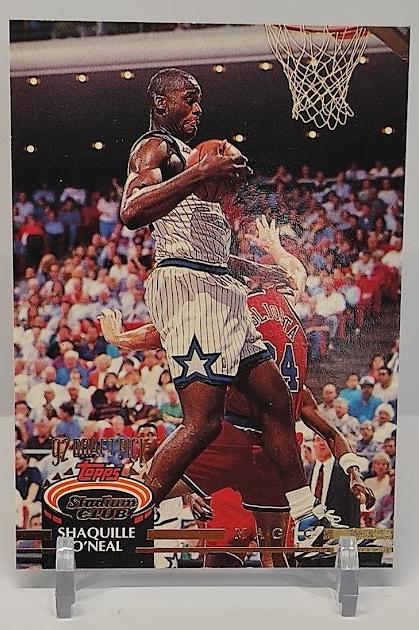 1992-93 Topps Stadium Club Draft Pick RC Shaquille O'Neal Orlando *2