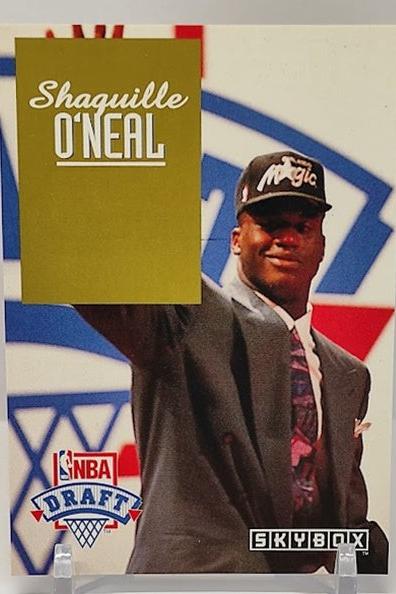 1992-93 Skybox NBA Draft Picks Shaquille O'Neal Orlando *2