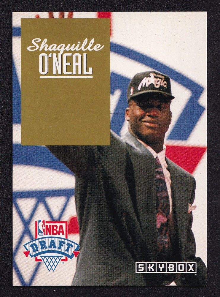 1992-93 Skybox NBA Draft Picks Shaquille O'Neal Orlando *2