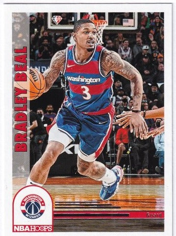 2022-23 Panini Hoops Tribute Bradley Beal Wizards #295