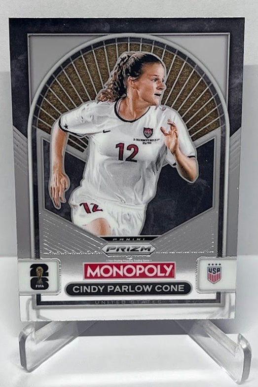 2026 Panini Monopoly Prizm FIFA World Cup Cindy Parlow Cone USA #86