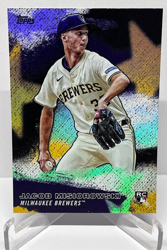 2026 Topps Series 1 Stars of the MLB RC Jacob Misiorowski Milwaukee #26