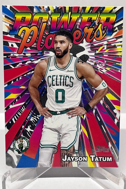 2025-26 Topps Power Players Jayson Tatum Boston Celtics #5