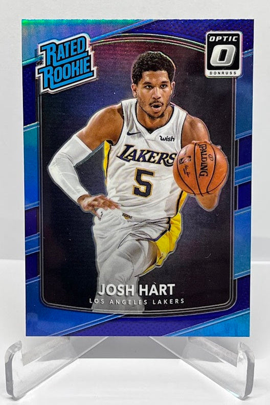 2017-18 Panini Donruss Optic Purple Rated Rookie Josh Hart Lakers #171