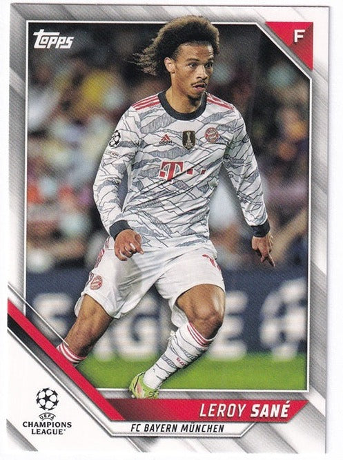 2022 Topps UCL Leroy Sane Bayern München #170