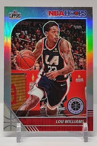 2019-20 Panini Hoops Premium Prizm Lou Williams Clippers #84