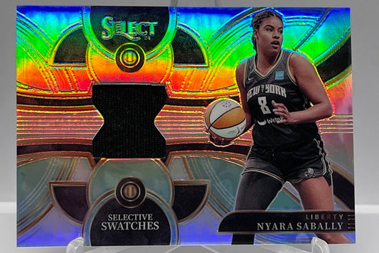 2024 Panini Select WNBA Prizm Swatches Nyara Sabally New York Liberty