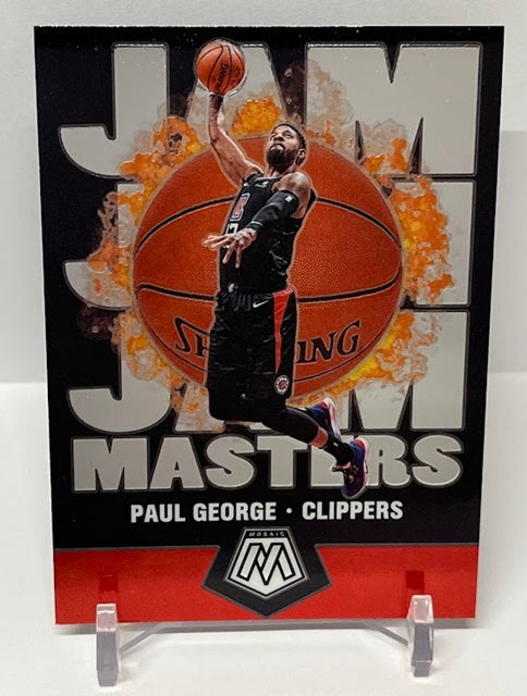 2019-20 Panini Mosaic Jam Masters Paul George Clippers #15